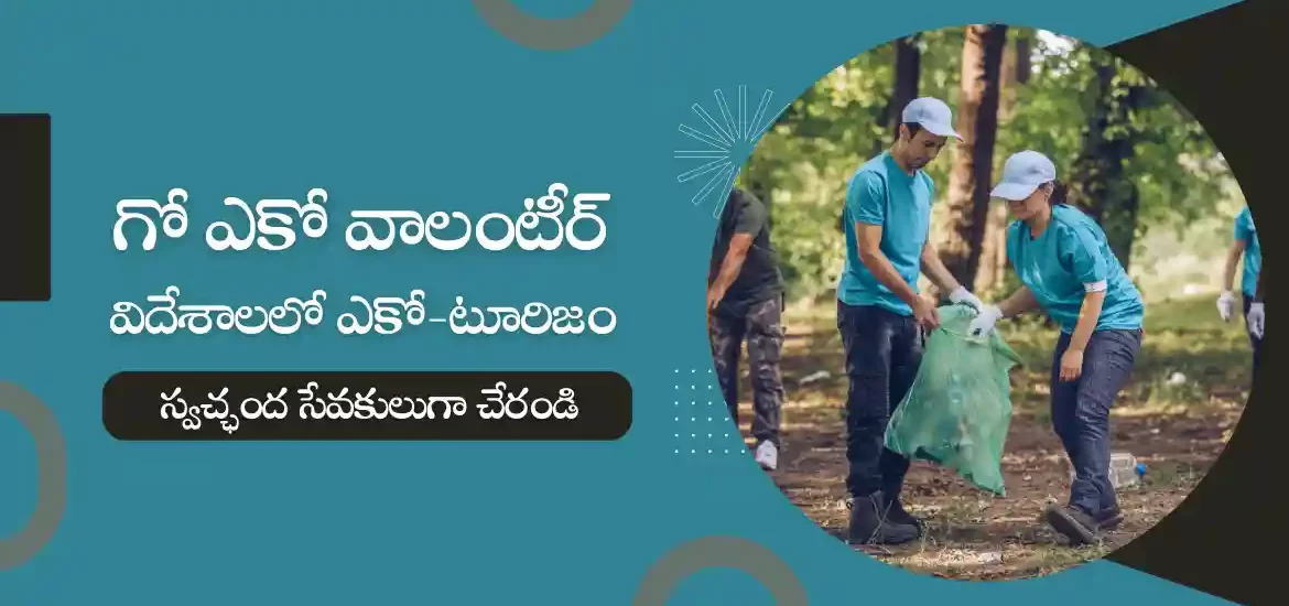 గో ఎకో వాలంటీర్ ప్రోగ్రామ్‌లు | విదేశాలలో ఎకో-టూరిజం కార్యక్రమాలు