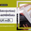 Interjection meaning in Telugu with examples | తెలుగులో స్పోకెన్ ఇంగ్లీష్