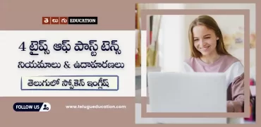 Past Tense In Telugu – Meaning, Definition, Structure and Types