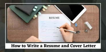 How to write a good resume and cover letter