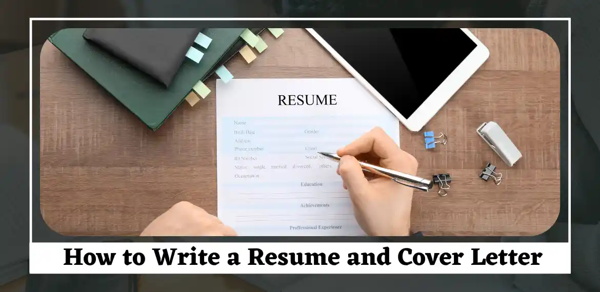 How to write a good resume and cover letter - Telugu Education